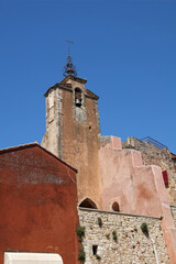 Fototapeta na wymiar Kirche in Roussillon, Provence