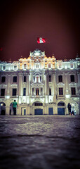 Naklejka premium view of the city hall