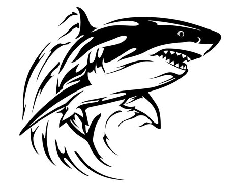 Great White Shark Silhouette Images – Browse 4,769 Stock Photos ...