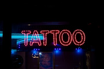 Tattoo studio in Bangkok, Asia