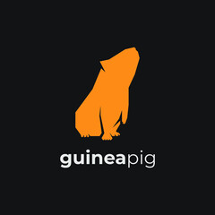 ILLUSTRATION OF GUINEA PIG FOR LOGO DESIGN INSPIRATIONS