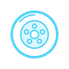 Illustration Vector Graphic of Wheel Steering icon