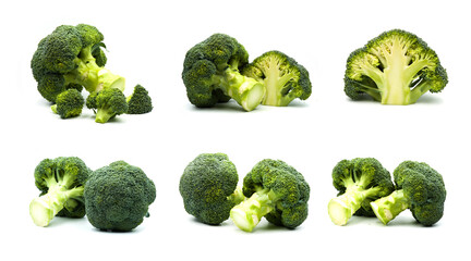 Set of broccoli Fresh
