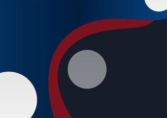 Black red blue abstract presentation background for business and technology design template