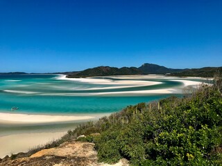 Fototapeta na wymiar whitehaven beach australia