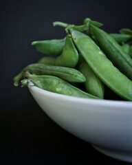 green beans in a bowl