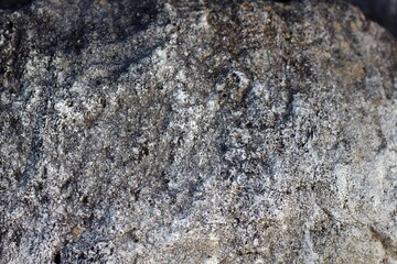 A close view of the stone hard surface.