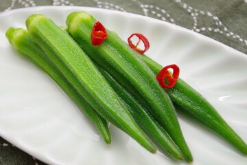 オクラの煮びたし