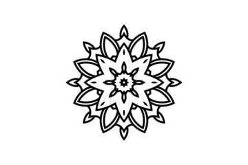 mandala circular pattern flower