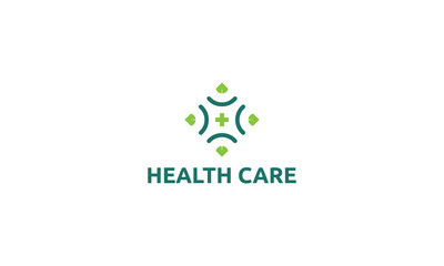 Health Care Medical Nutrition Natural Wellness Logo Vector Template