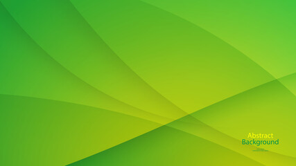 green and Yellow color background abstract art vector