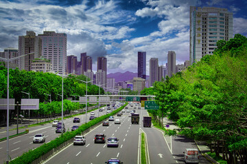 Obraz premium Raod of Shenzhen