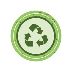 recycle environment badge