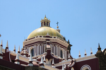Fototapeta na wymiar buildings of the city of puebla, Mexico