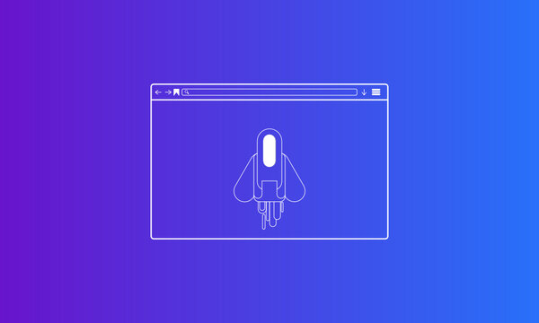 Web browser with high speed internet 