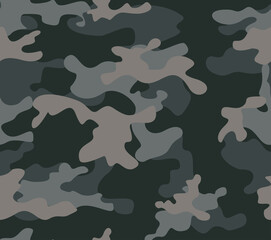 Forest camouflage background, camouflage, vector texture. Ornament, hunting and fishing background