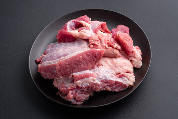 Small pieces of Indonesian local beef