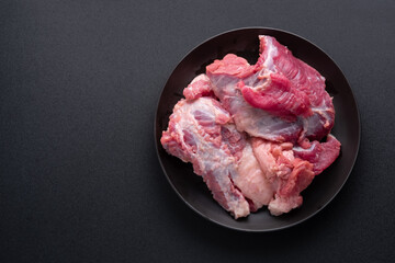 Small pieces of Indonesian local beef