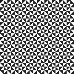 Geometric vector pattern with triangles. Geometric modern black and white ornament. Seamless abstract background