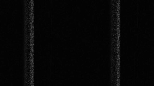 Horizontal Glitches Black and White_5 Sec