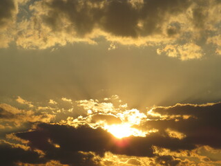 clouds in the sky