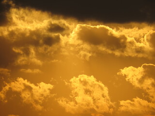 clouds in the sky