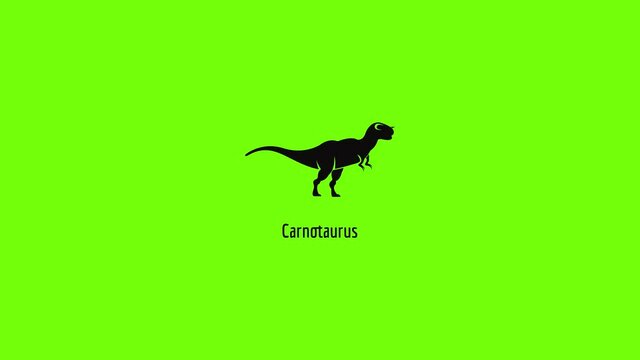 Carnotaurus icon animation