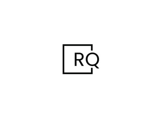 RQ Letter Initial Logo Design Vector Illustration	