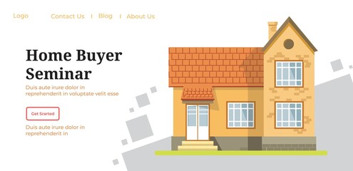 Home buyer seminar, website or page for lessons
