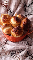 basket of buns
