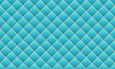 Blue luxury background with beads. Seamless vector illustration. 