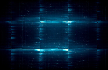 Futuristic abstract digital science technology concept background. 3d Illustration