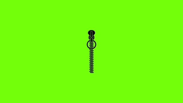 Little zip icon animation