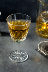 Boozy Refreshing Bijou Gin Cocktail