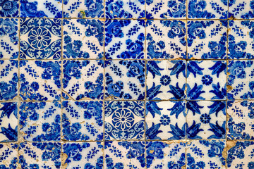 Typical portuguese azulejos