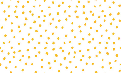 seamless pattern with yellow dots