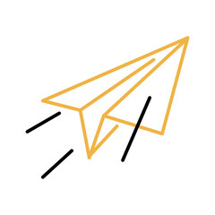 Paper plane icon