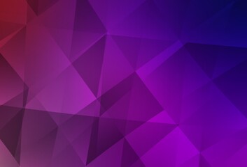Light Purple, Pink vector abstract mosaic background.