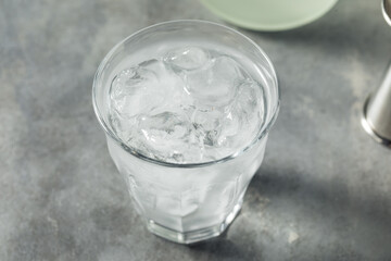 Cold Refreshing Japanese Shochu and Ice
