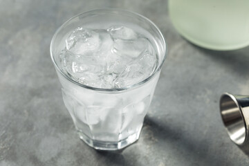 Cold Refreshing Japanese Shochu and Ice