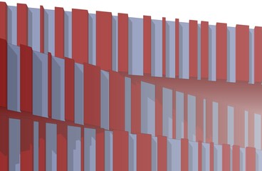 modern architecture building 3d rendering