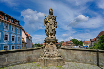 Bamberg, Alte Rathaus,Franken,Deutschland, Wolken,Sonnenuntergang, 
