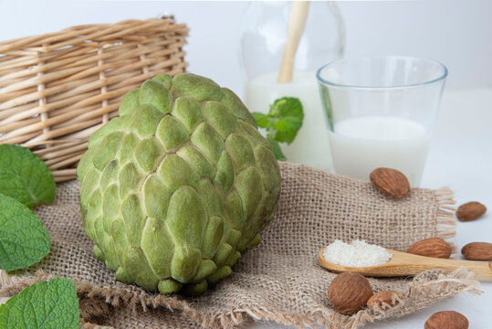 Close-up Of A Soursop Fruit