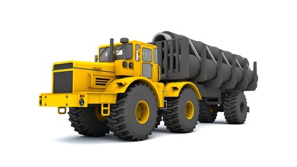 3d illustration of Concept vehicle