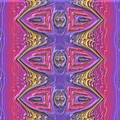 3d effect - abstract colorful geometric pattern 