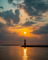 Fototapeta premium Warnemünde an der Ostsee