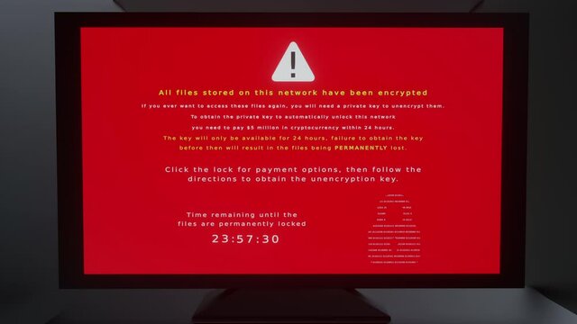 Ransomware Attack Data Center