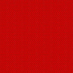 Red luxury background with red beads. Seamless vector illustration. 