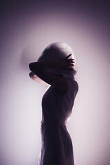 silhouette of a person