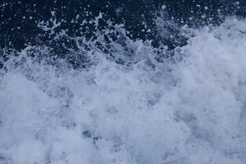 water flowing into the water